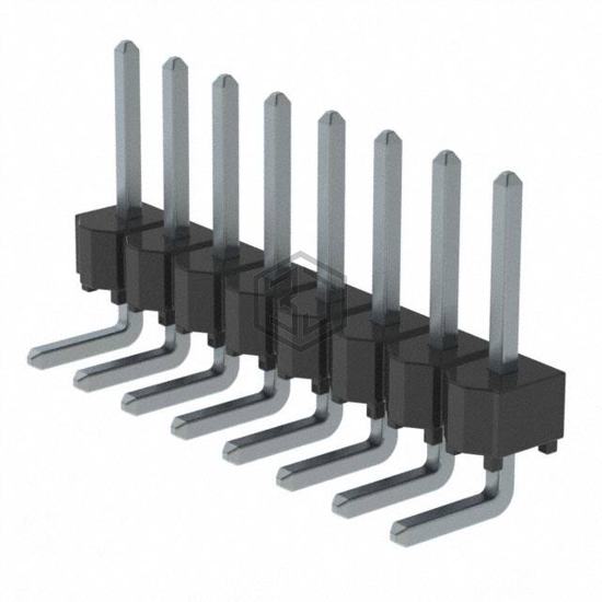 HTSW-108-08-T-S-RA - Samtec Inc. - Rectangular Connectors - Headers, Male Pins