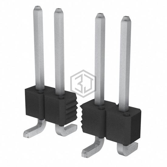 95293-402-06LF - Amphenol ICC (FCI) - Rectangular Connectors - Headers, Male Pins