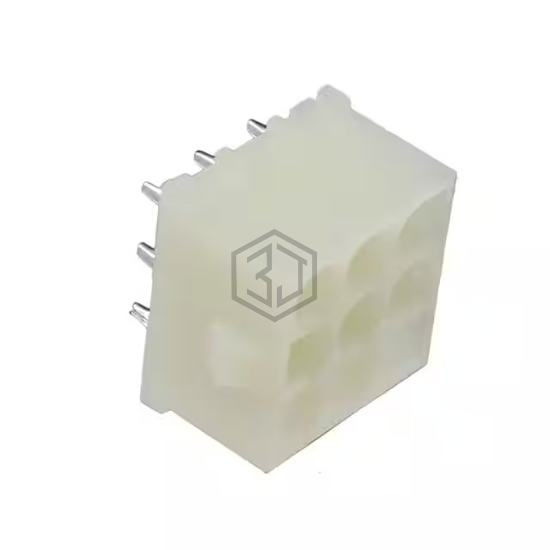 DME-09-S2-SQ - Adam Tech - Rectangular Connectors - Headers, Male Pins