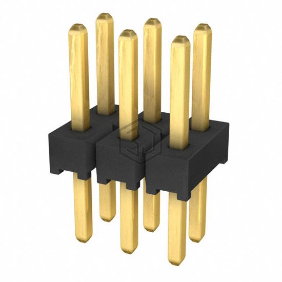 TMM-103-02-G-D - Samtec Inc. - Rectangular Connectors - Headers, Male Pins