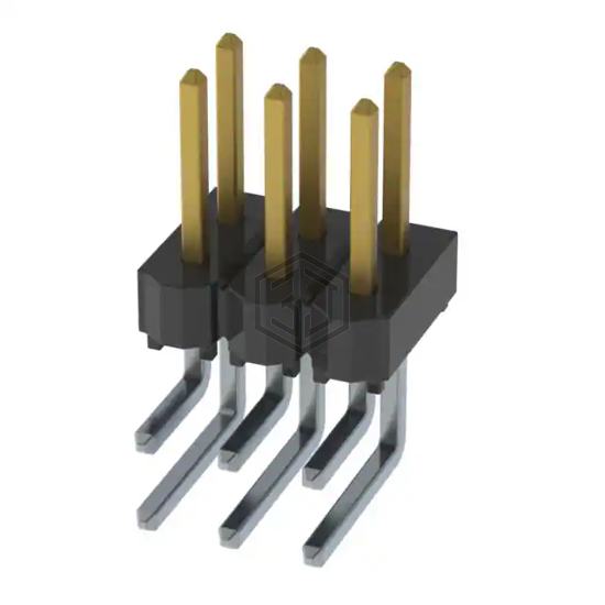 HTSW-103-08-S-D-RA - Samtec Inc. - Rectangular Connectors - Headers, Male Pins