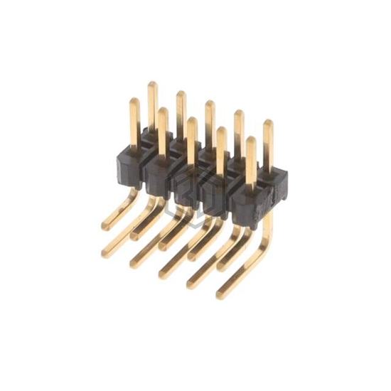 MTSW-105-08-G-D-200-RA - Samtec Inc. - Rectangular Connectors - Headers, Male Pins