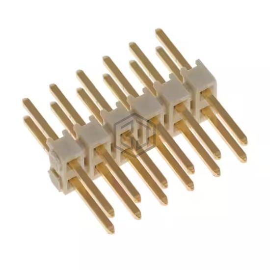 HTSW-106-08-G-D - Samtec Inc. - Rectangular Connectors - Headers, Male Pins