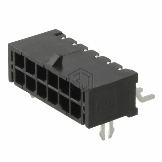 662012230822 - Würth Elektronik - Rectangular Connectors - Headers, Male Pins