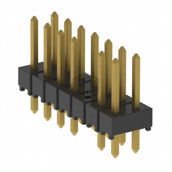 HTSW-107-07-G-D-006 - Samtec Inc. - Rectangular Connectors - Headers, Male Pins
