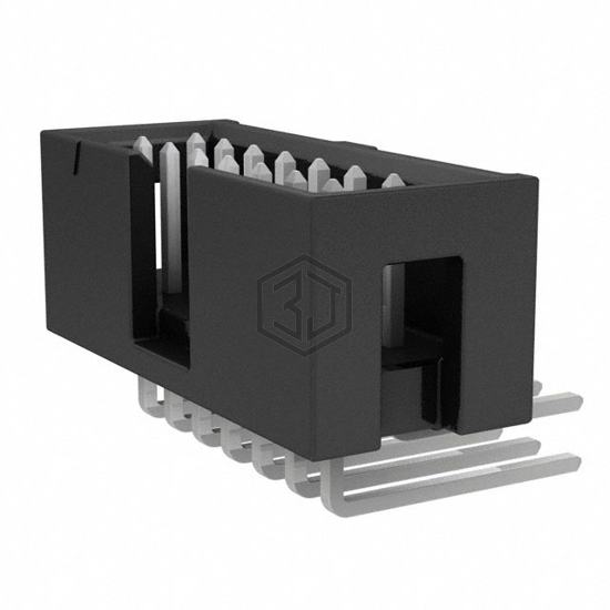 TST-107-05-T-D-RA - Samtec Inc. - Rectangular Connectors - Headers, Male Pins