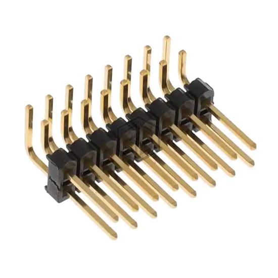 TSW-108-25-G-D-RA - Samtec Inc. - Rectangular Connectors - Headers, Male Pins
