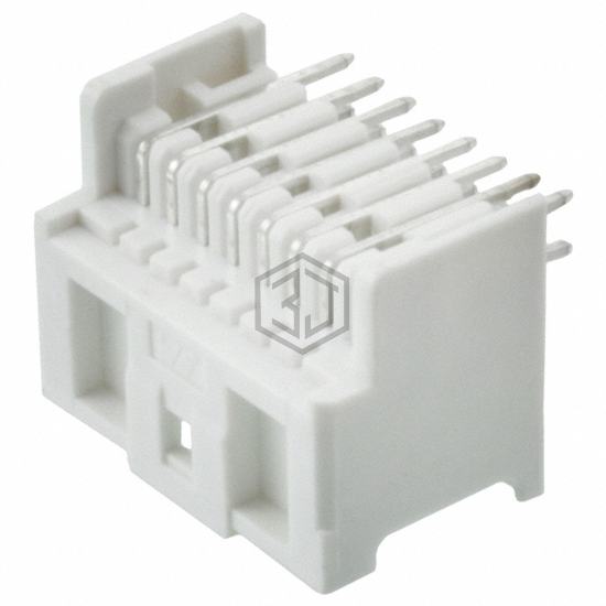 62401621722 - Würth Elektronik - Rectangular Connectors - Headers, Male Pins