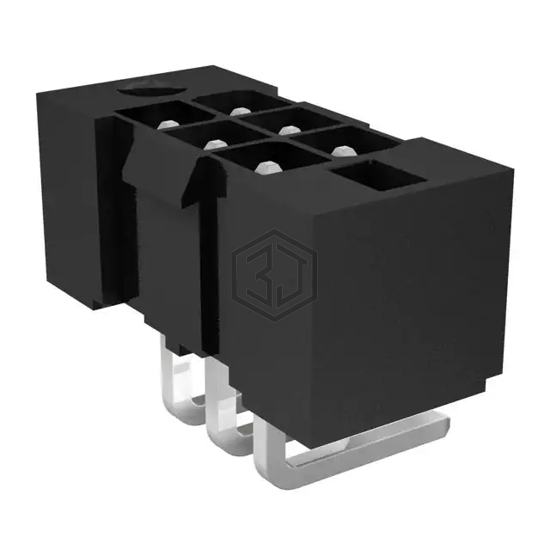 IPBT-103-H1-T-D-RA-GP - Samtec Inc. - Rectangular Connectors - Headers, Male Pins