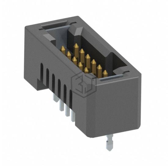 TFM-106-01-L-D-WT - Samtec Inc. - Rectangular Connectors - Headers, Male Pins