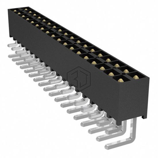 IPT1-118-01-S-D-RA - Samtec Inc. - Rectangular Connectors - Headers, Male Pins