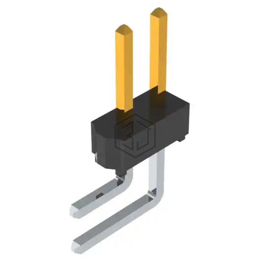 TSW-101-08-F-D-RA - Samtec Inc. - Rectangular Connectors - Headers, Male Pins
