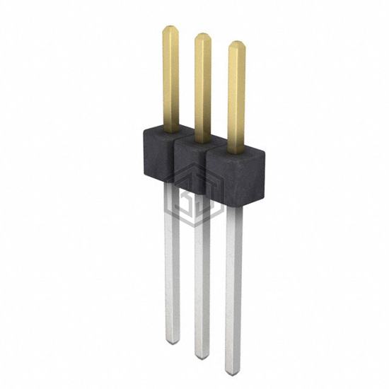 PBC03SAEN - Sullins Connector Solutions - Rectangular Connectors - Headers, Male Pins