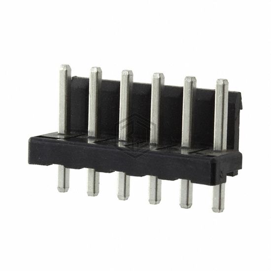 5-1123723-6 - TE Connectivity AMP Connectors - Rectangular Connectors - Headers, Male Pins