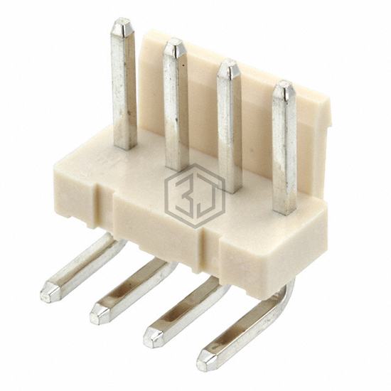 1744428-4 - TE Connectivity AMP Connectors - Rectangular Connectors - Headers, Male Pins