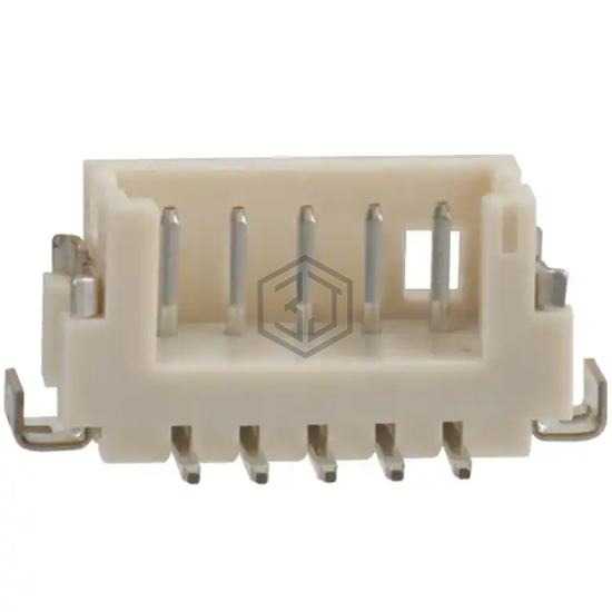 DF13B-5P-1.25V(21) - Hirose Electric Co Ltd - Rectangular Connectors - Headers, Male Pins