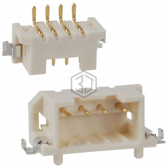 DF3E-4P-2H(51) - Hirose Electric Co Ltd - Rectangular Connectors - Headers, Male Pins