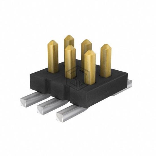 FTS-103-03-L-DV-TR - Samtec Inc. - Rectangular Connectors - Headers, Male Pins