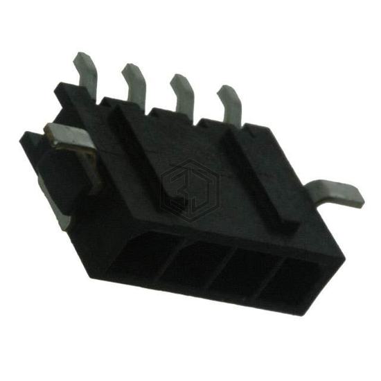 2029030-4 - TE Connectivity AMP Connectors - Rectangular Connectors - Headers, Male Pins