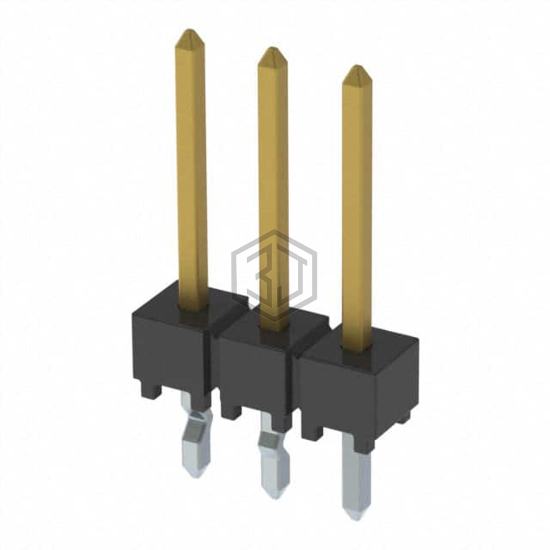 HTSW-103-14-L-S-LL - Samtec Inc. - Rectangular Connectors - Headers, Male Pins