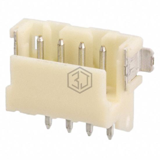 3-292173-4 - TE Connectivity AMP Connectors - Rectangular Connectors - Headers, Male Pins