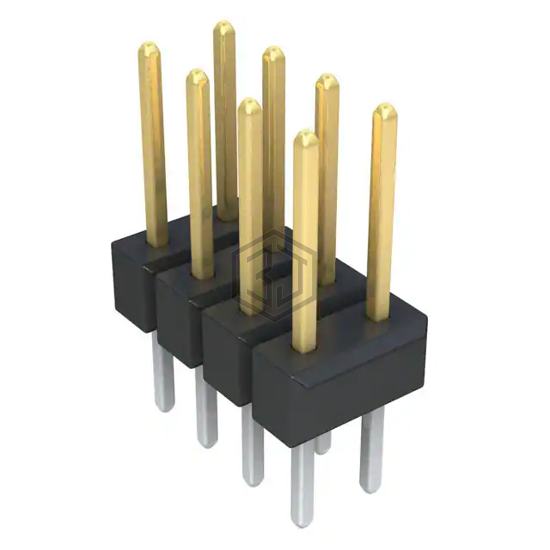 0010897080 - Molex - Rectangular Connectors - Headers, Male Pins