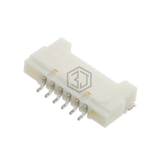 DF14A-6P-1.25H(56) - Hirose Electric Co Ltd - Rectangular Connectors - Headers, Male Pins