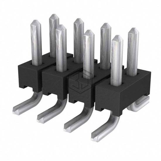 TMM-104-01-T-D-SM-P-TR - Samtec Inc. - Rectangular Connectors - Headers, Male Pins