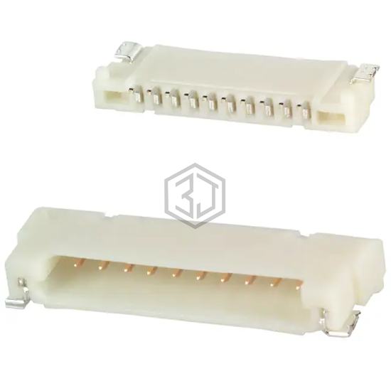 DF14-10P-1.25H(54) - Hirose Electric Co Ltd - Rectangular Connectors - Headers, Male Pins