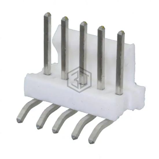644875-5 - TE Connectivity AMP Connectors - Rectangular Connectors - Headers, Male Pins