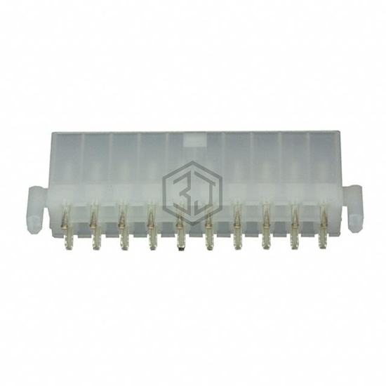 2-1586039-0 - TE Connectivity AMP Connectors - Rectangular Connectors - Headers, Male Pins