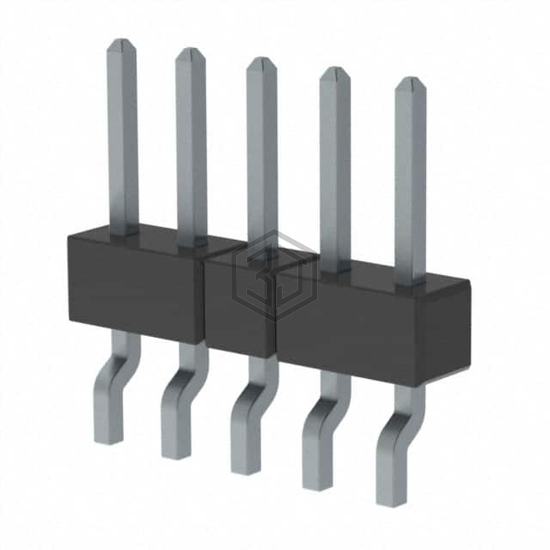 MMT-105-02-T-SH - Samtec Inc. - Rectangular Connectors - Headers, Male Pins