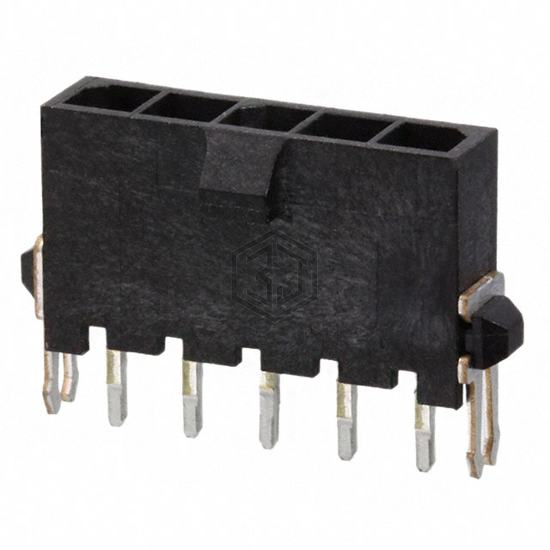 2-1445051-5 - TE Connectivity AMP Connectors - Rectangular Connectors - Headers, Male Pins