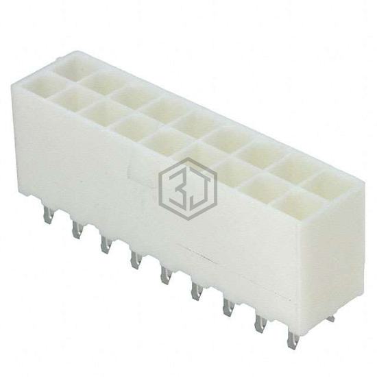 1-1586038-8 - TE Connectivity AMP Connectors - Rectangular Connectors - Headers, Male Pins