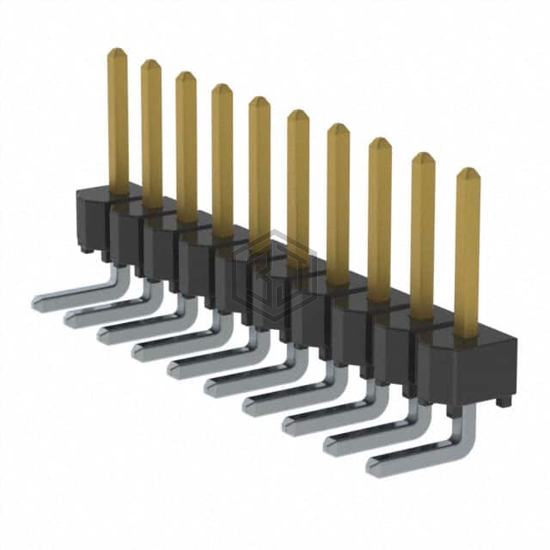 HTSW-110-08-LM-S-RA - Samtec Inc. - Rectangular Connectors - Headers, Male Pins