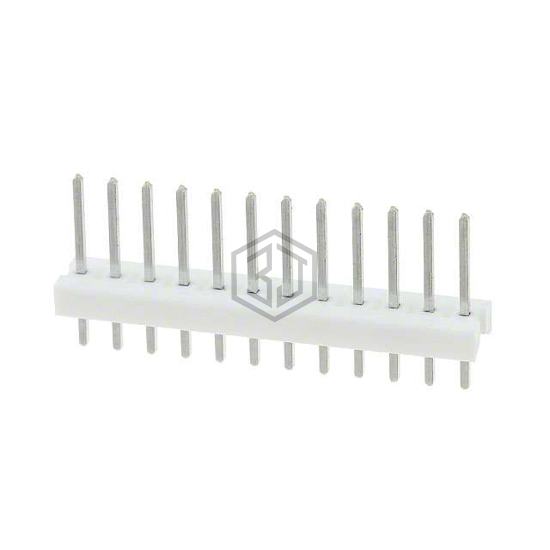1-640452-2 - TE Connectivity AMP Connectors - Rectangular Connectors - Headers, Male Pins