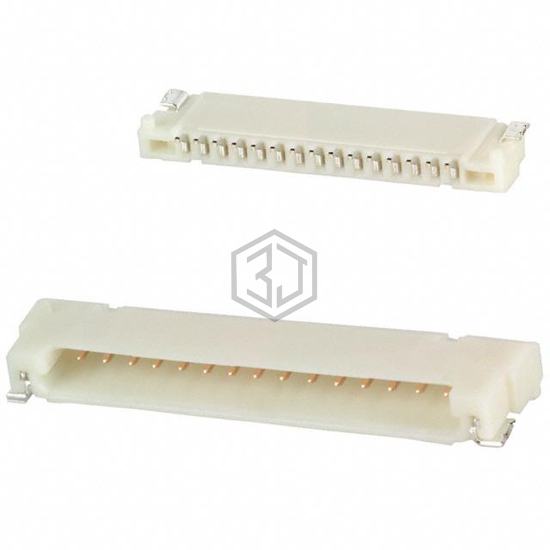 DF14-15P-1.25H(54) - Hirose Electric Co Ltd - Rectangular Connectors - Headers, Male Pins
