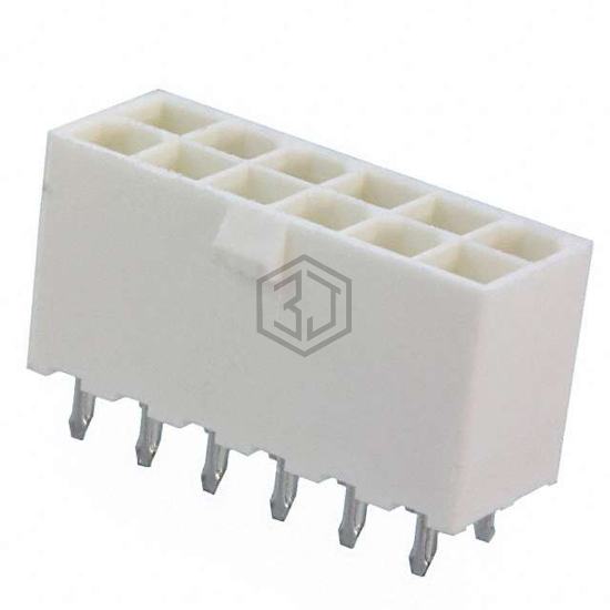1-1586768-2 - TE Connectivity AMP Connectors - Rectangular Connectors - Headers, Male Pins