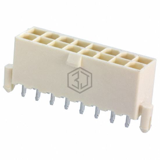 1-2029265-6 - TE Connectivity AMP Connectors - Rectangular Connectors - Headers, Male Pins