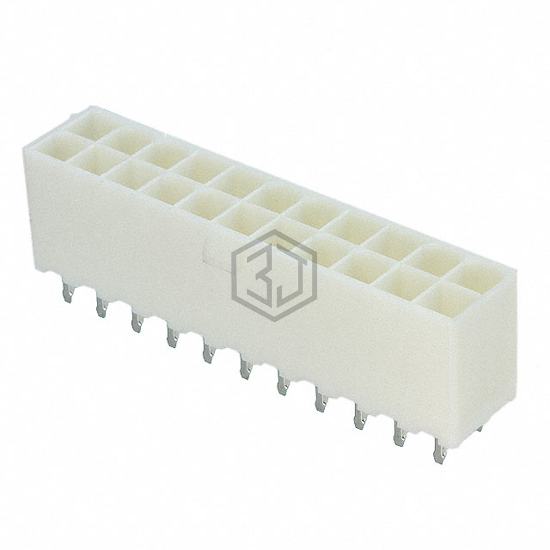 2-1586038-2 - TE Connectivity AMP Connectors - Rectangular Connectors - Headers, Male Pins