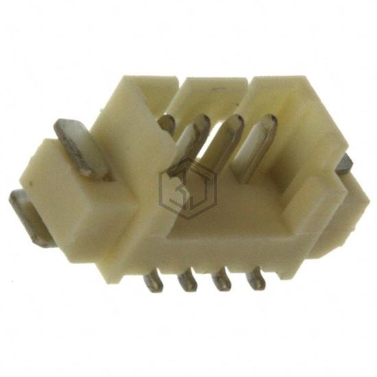 1734260-4 - TE Connectivity AMP Connectors - Rectangular Connectors - Headers, Male Pins