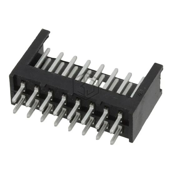 280385-1 - TE Connectivity AMP Connectors - Rectangular Connectors - Headers, Male Pins