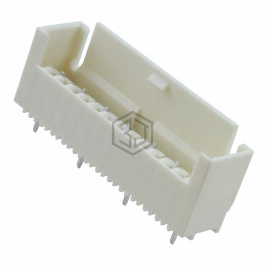 1-1971922-3 - TE Connectivity AMP Connectors - Rectangular Connectors - Headers, Male Pins