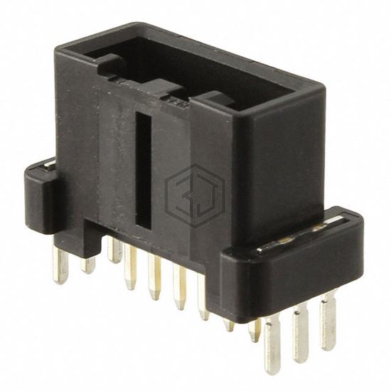 GT8E-6P-DSA - Hirose Electric Co Ltd - Rectangular Connectors - Headers, Male Pins