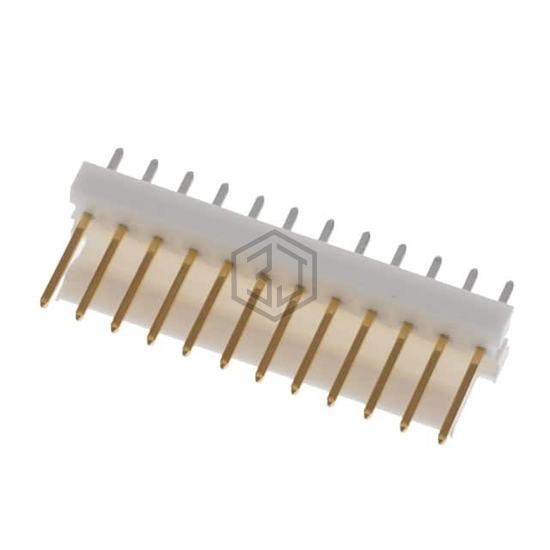 1-641126-2 - TE Connectivity AMP Connectors - Rectangular Connectors - Headers, Male Pins