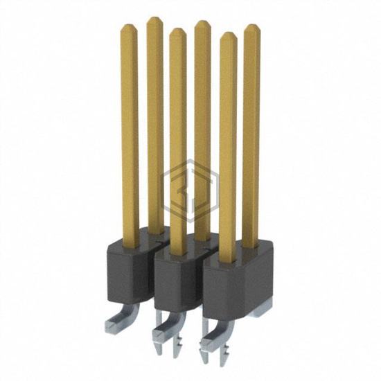 TSM-103-03-L-DV-LC-P-TR - Samtec Inc. - Rectangular Connectors - Headers, Male Pins