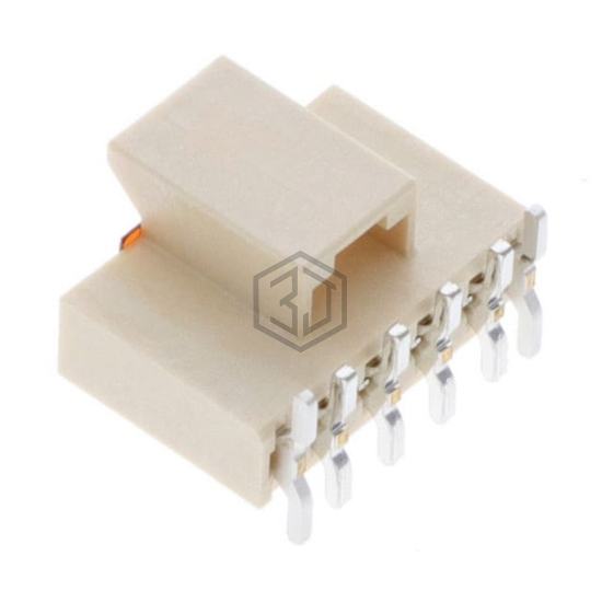 1054312104 - Molex - Rectangular Connectors - Headers, Male Pins