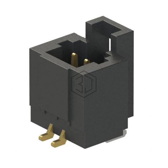 T1M-02-F-SV-L - Samtec Inc. - Rectangular Connectors - Headers, Male Pins