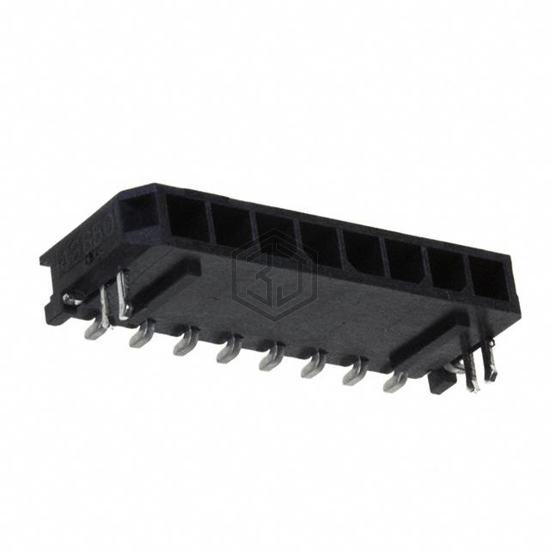 0436500810 - Molex - Rectangular Connectors - Headers, Male Pins