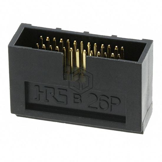 HIF6A-26PA-1.27DS(71) - Hirose Electric Co Ltd - Rectangular Connectors - Headers, Male Pins